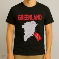 Greenland Is Not For Sale Funny Anti Trump T-Shirt thumb 3