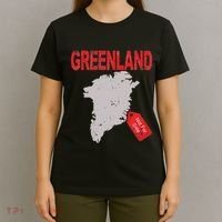 Greenland Is Not For Sale Funny Anti Trump T-Shirt thumb 4