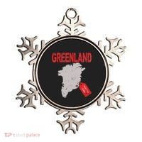 Greenland Is Not For Sale Funny Anti Trump Ornament thumb 0