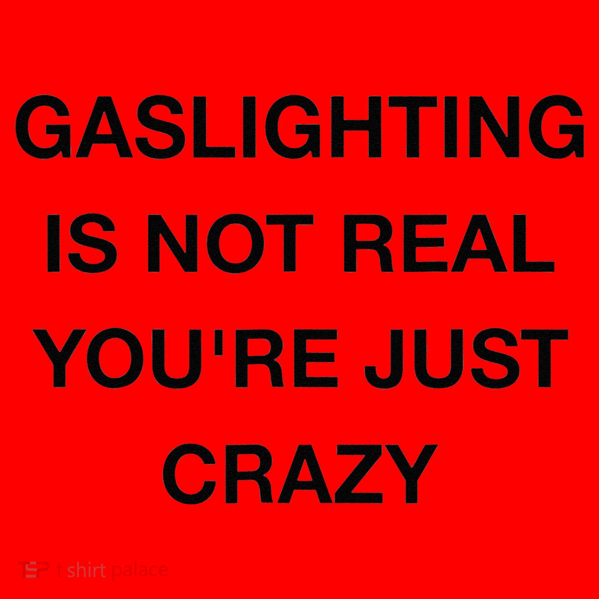 Gaslighting Is Not Real Santa Hat