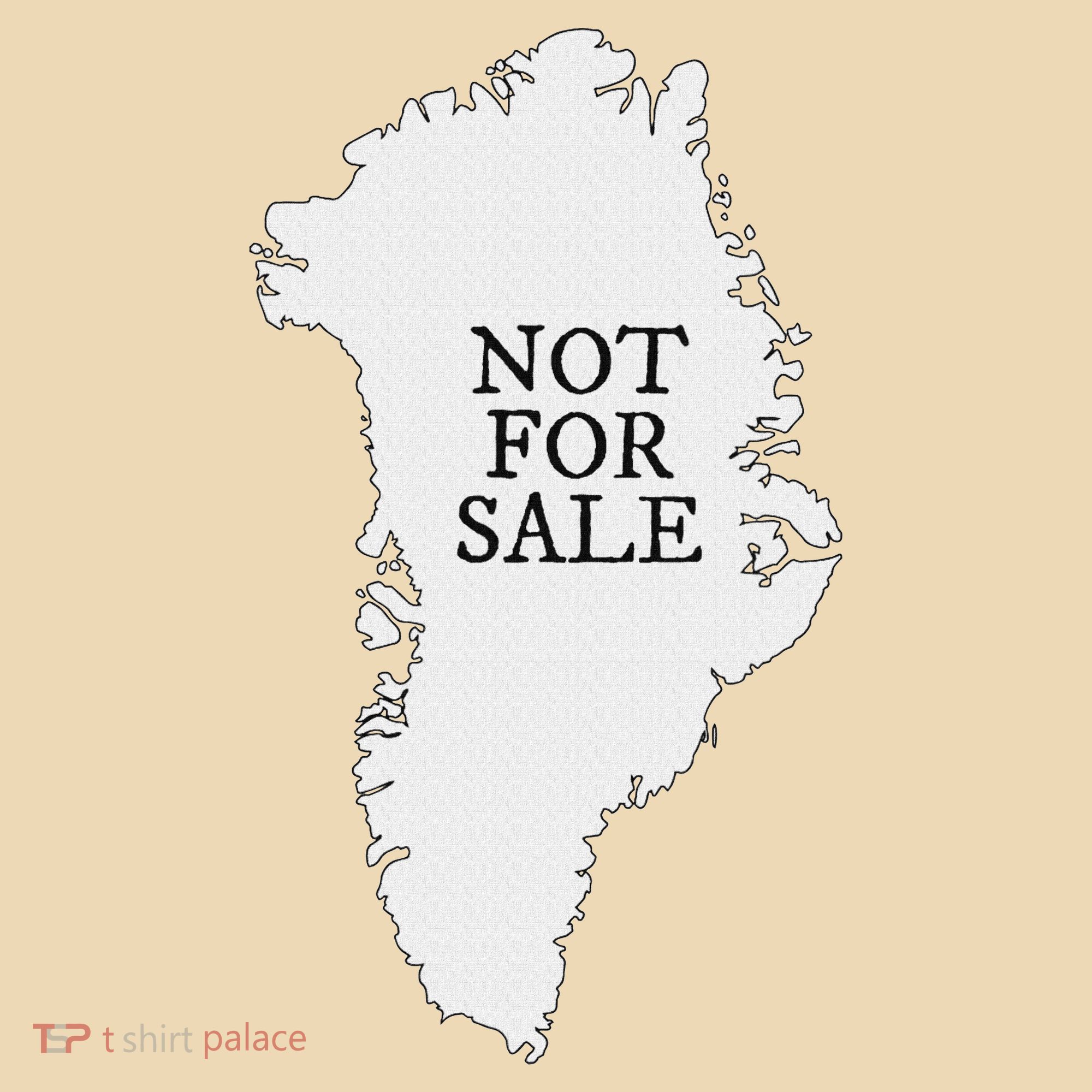 Greenland Is Not For Sale Tote Bag