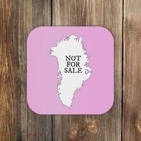 Greenland Is Not For Sale Coaster thumb 0
