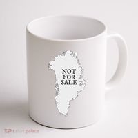 Greenland Is Not For Sale Coffee Mug thumb 1