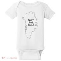 Greenland Is Not For Sale Baby Bodysuit thumb 0