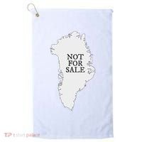 Greenland Is Not For Sale Golf Towel thumb 0