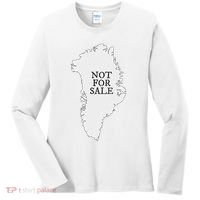 Greenland Is Not For Sale Women's Long Sleeve Shirt thumb 0