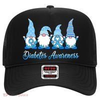 Gnomes In November We Wear Blue Diabetes Awareness Gnome Hat thumb 0