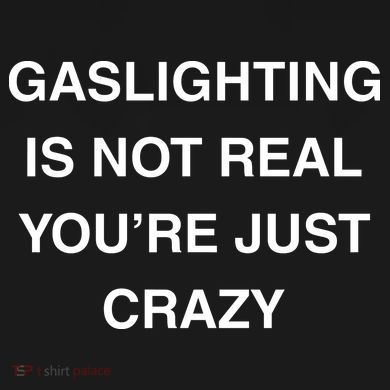 Gaslighting Is Not Real Womens Funnel Neck Pullover Hood