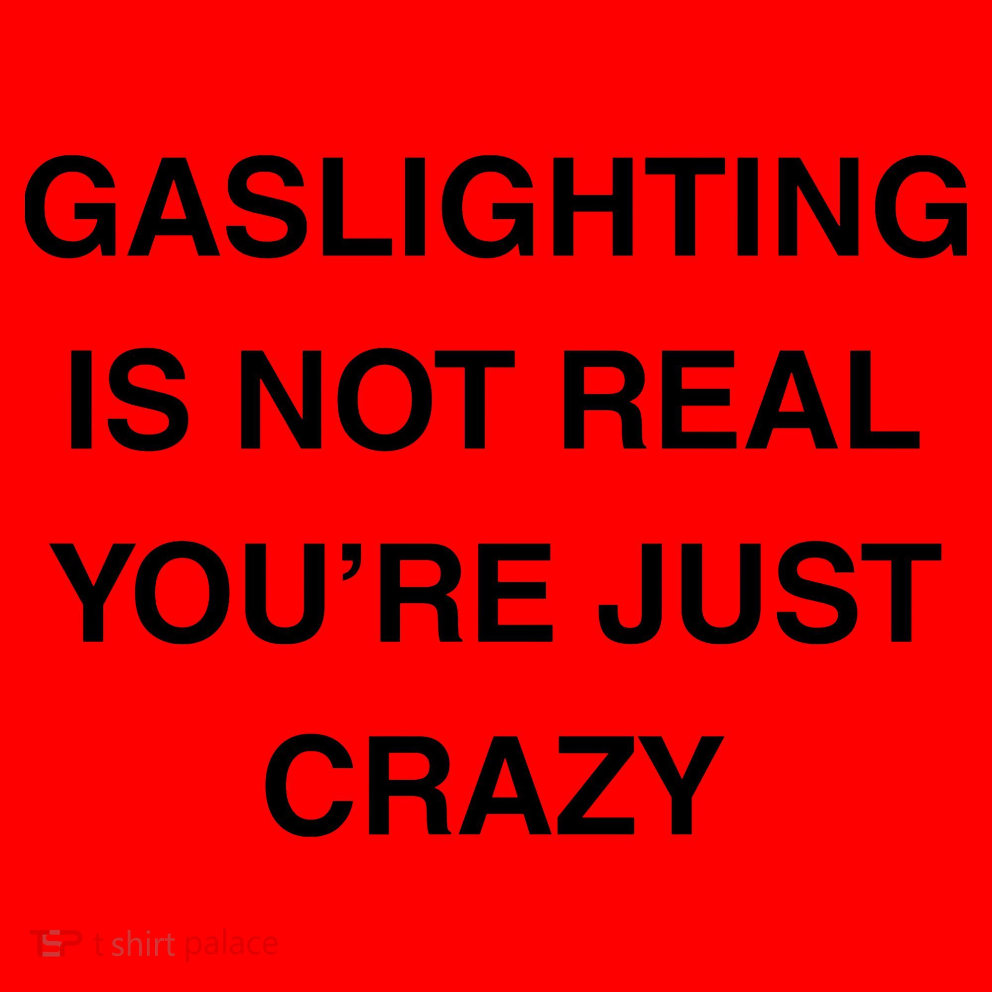 Gaslighting Is Not Real Santa Hat