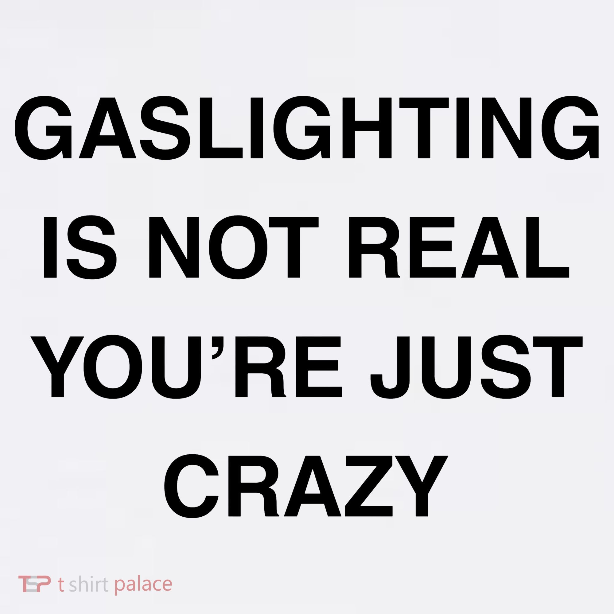 Gaslighting Is Not Real Women's T-Shirt