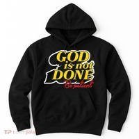 God Is Not Done Be Patient Hoodie thumb 0