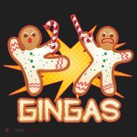 Gingas Gingerbread Ninja Men Women's Sweatshirt thumb 2