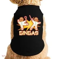Gingas Gingerbread Ninja Men Doggie Tank thumb 0