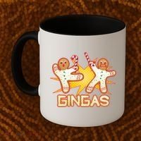 Gingas Gingerbread Ninja Men Coffee Mug thumb 2
