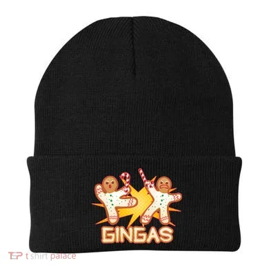 Gingas Gingerbread Ninja Men Beanie