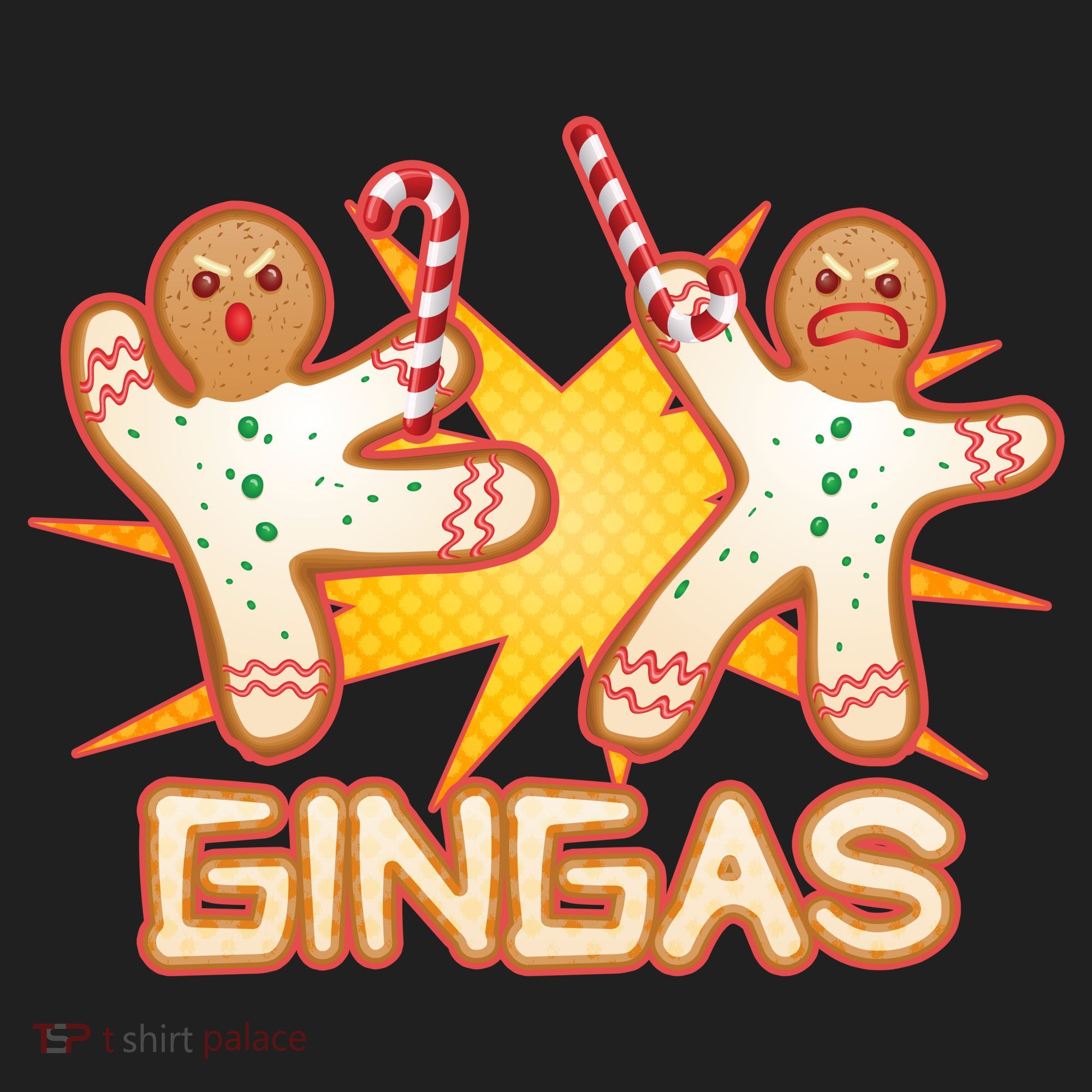 Gingas Gingerbread Ninja Men Beanie