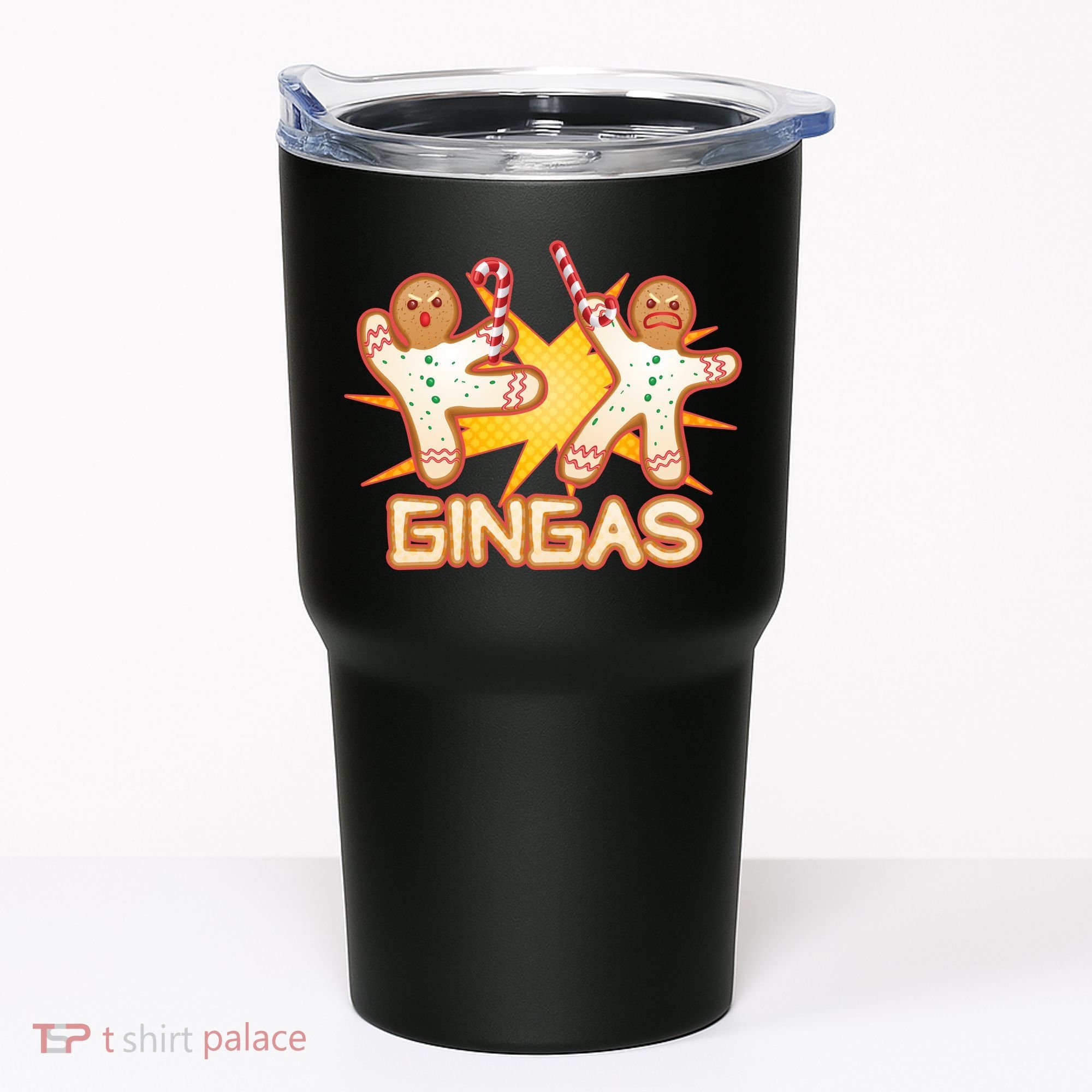 Gingas Gingerbread Ninja Men Tumbler