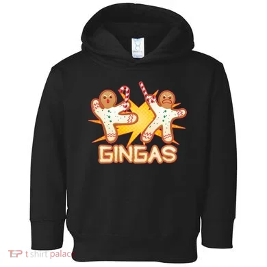 Gingas Gingerbread Ninja Men Toddler Hoodie