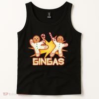 Gingas Gingerbread Ninja Men Tank Top thumb 2