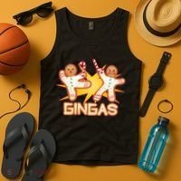 Gingas Gingerbread Ninja Men Tank Top thumb 4