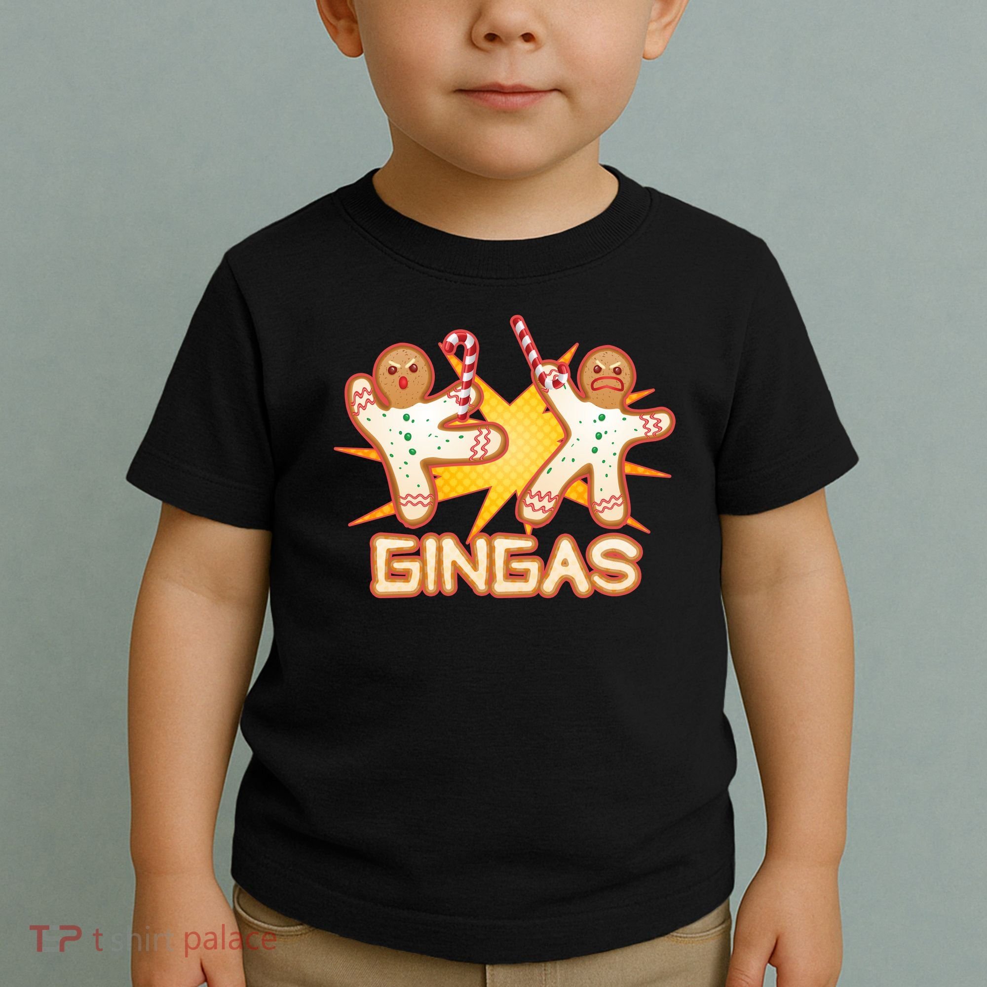 Gingas Gingerbread Ninja Men Toddler T-Shirt