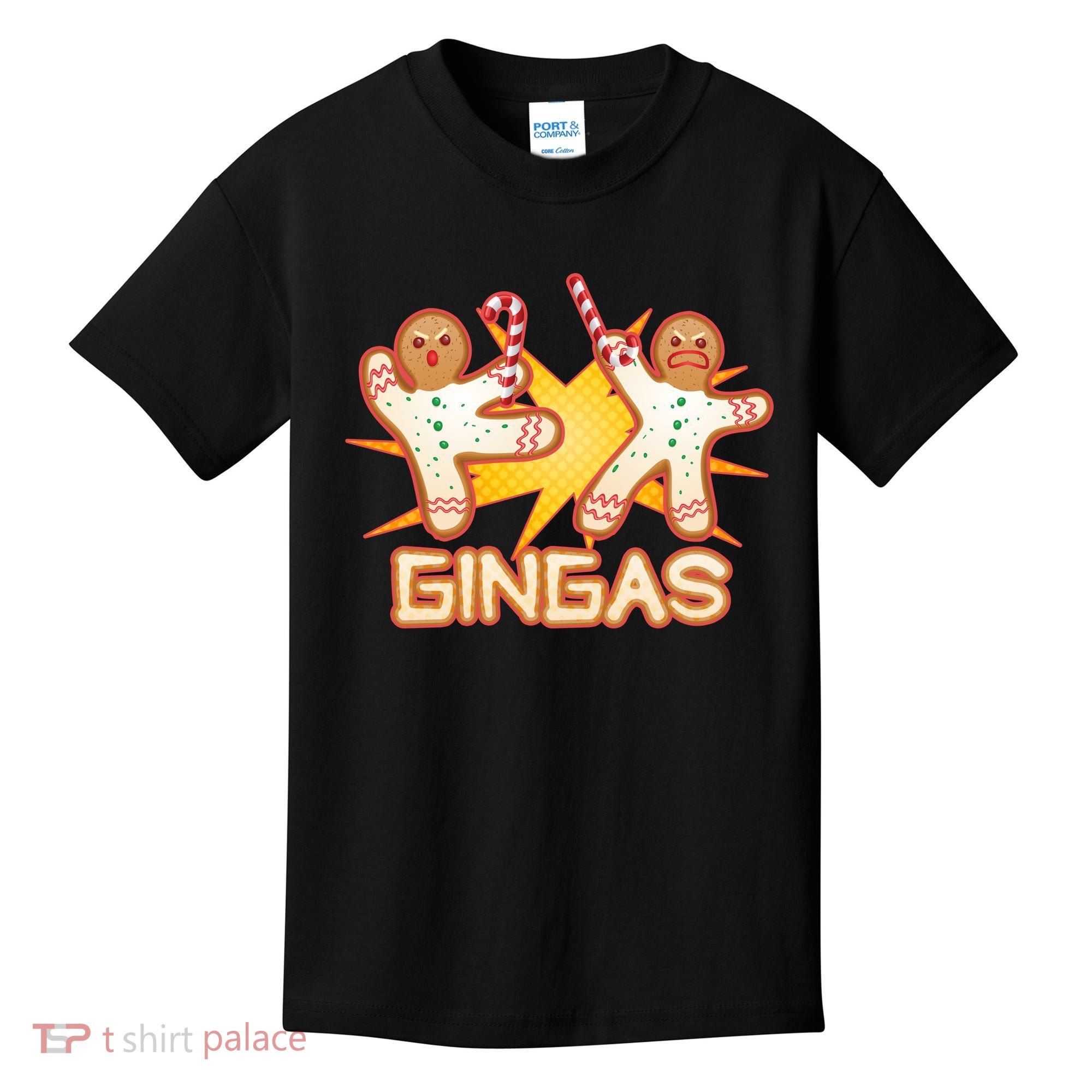 Gingas Gingerbread Ninja Men Kids T-Shirt