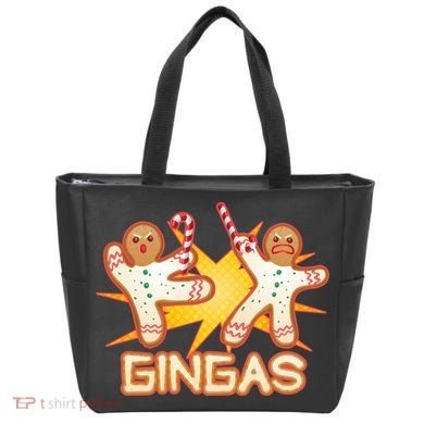 Gingas Gingerbread Ninja Men Tote Bag