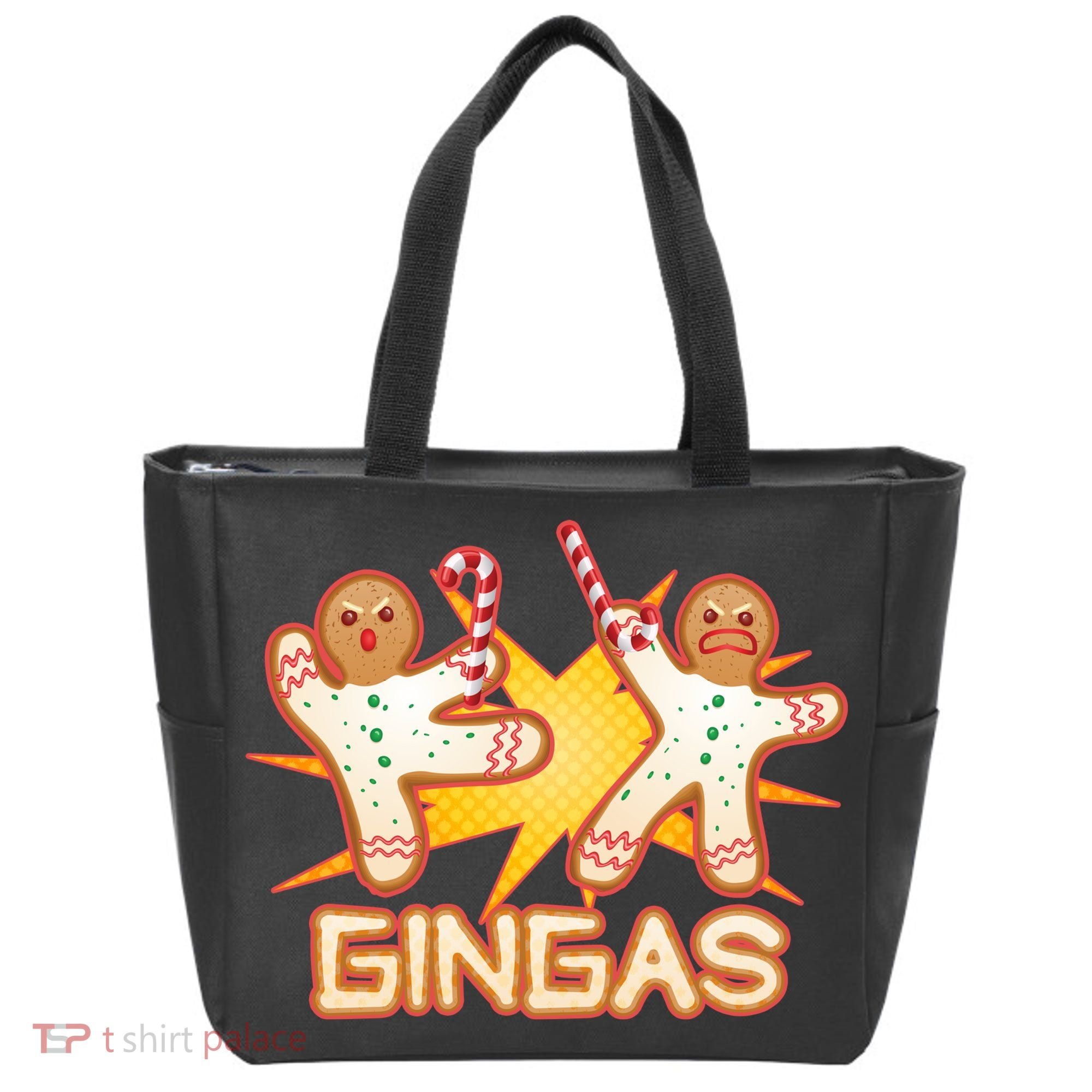 Gingas Gingerbread Ninja Men Tote Bag