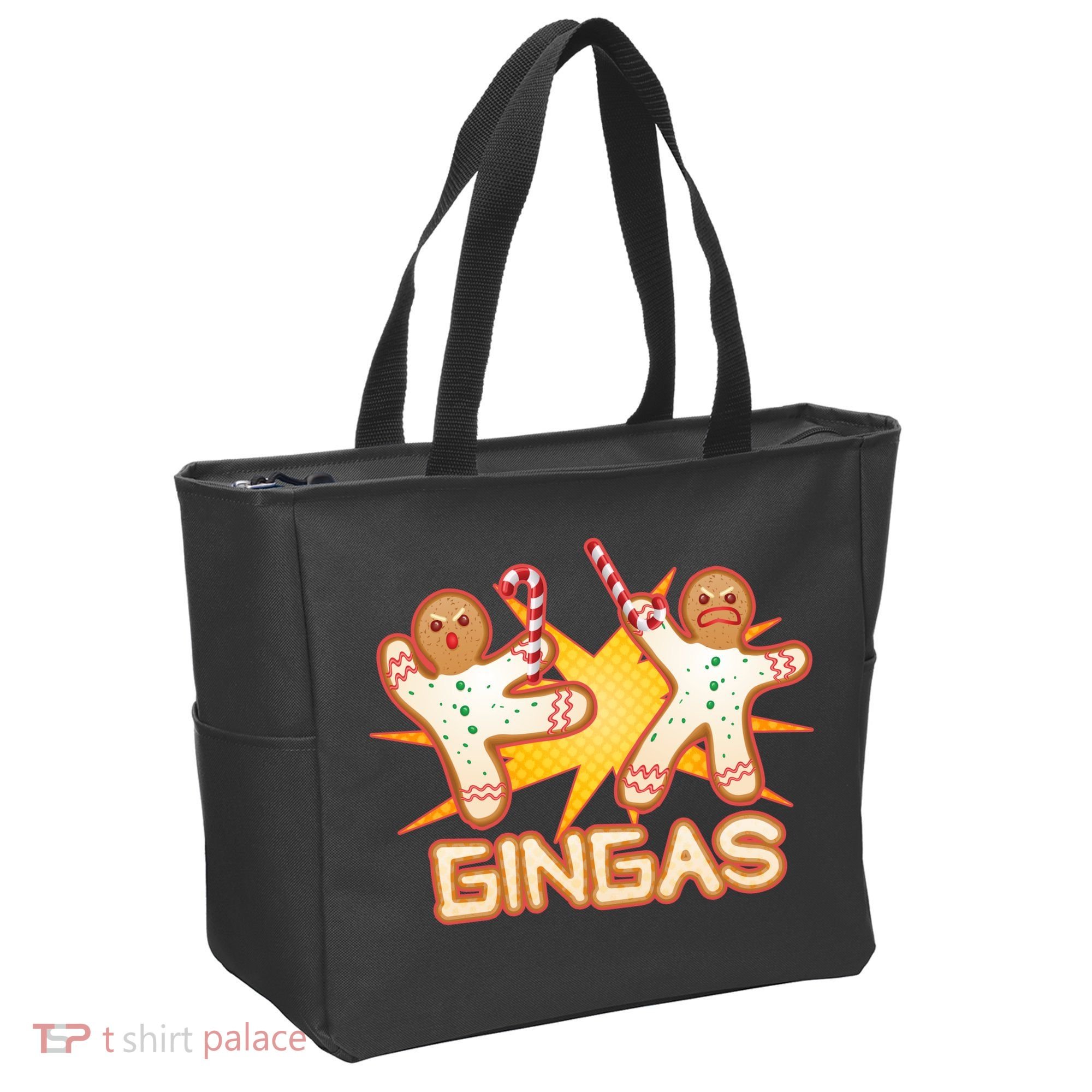 Gingas Gingerbread Ninja Men Tote Bag