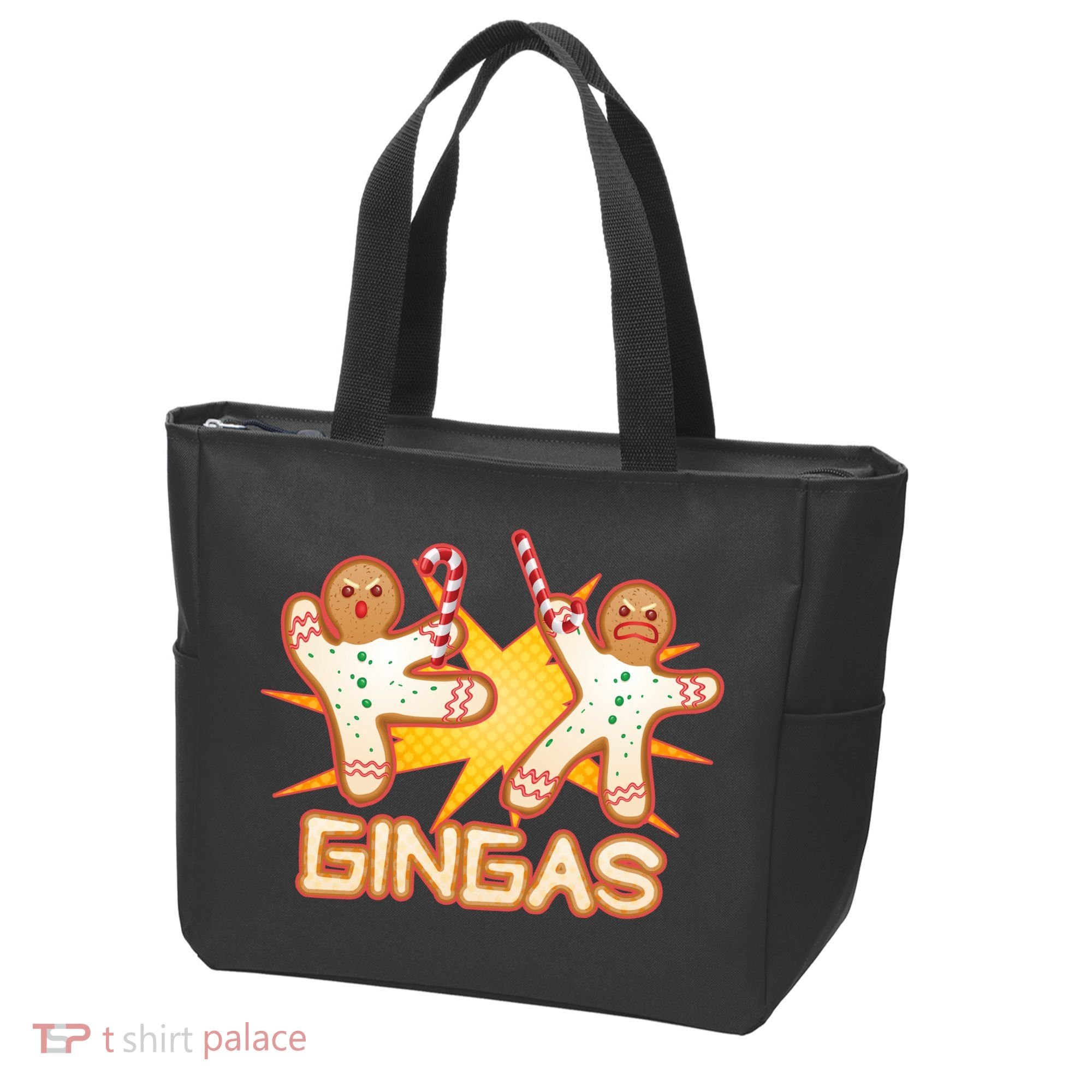 Gingas Gingerbread Ninja Men Tote Bag