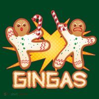 Gingas Gingerbread Ninja Men Long Sleeve Shirt thumb 2