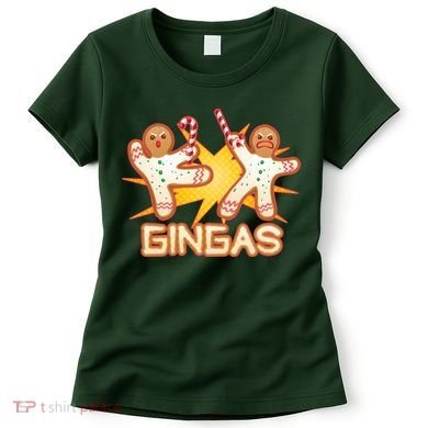 Gingas Gingerbread Ninja Men Women's T-Shirt