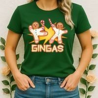 Gingas Gingerbread Ninja Men Women's T-Shirt thumb 2