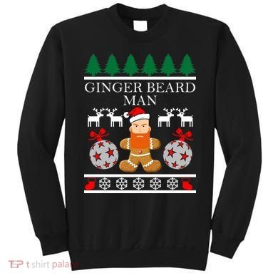 Ginger Beard Man Ugly Christmas Sweater Sweatshirt