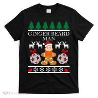 Ginger Beard Man Ugly Christmas Sweater T-Shirt thumb 0