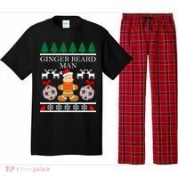 Ginger Beard Man Ugly Christmas Sweater Pajama Set thumb 0
