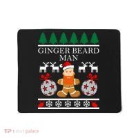 Ginger Beard Man Ugly Christmas Sweater Mousepad thumb 0