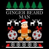 Ginger Beard Man Ugly Christmas Sweater Visor thumb 3