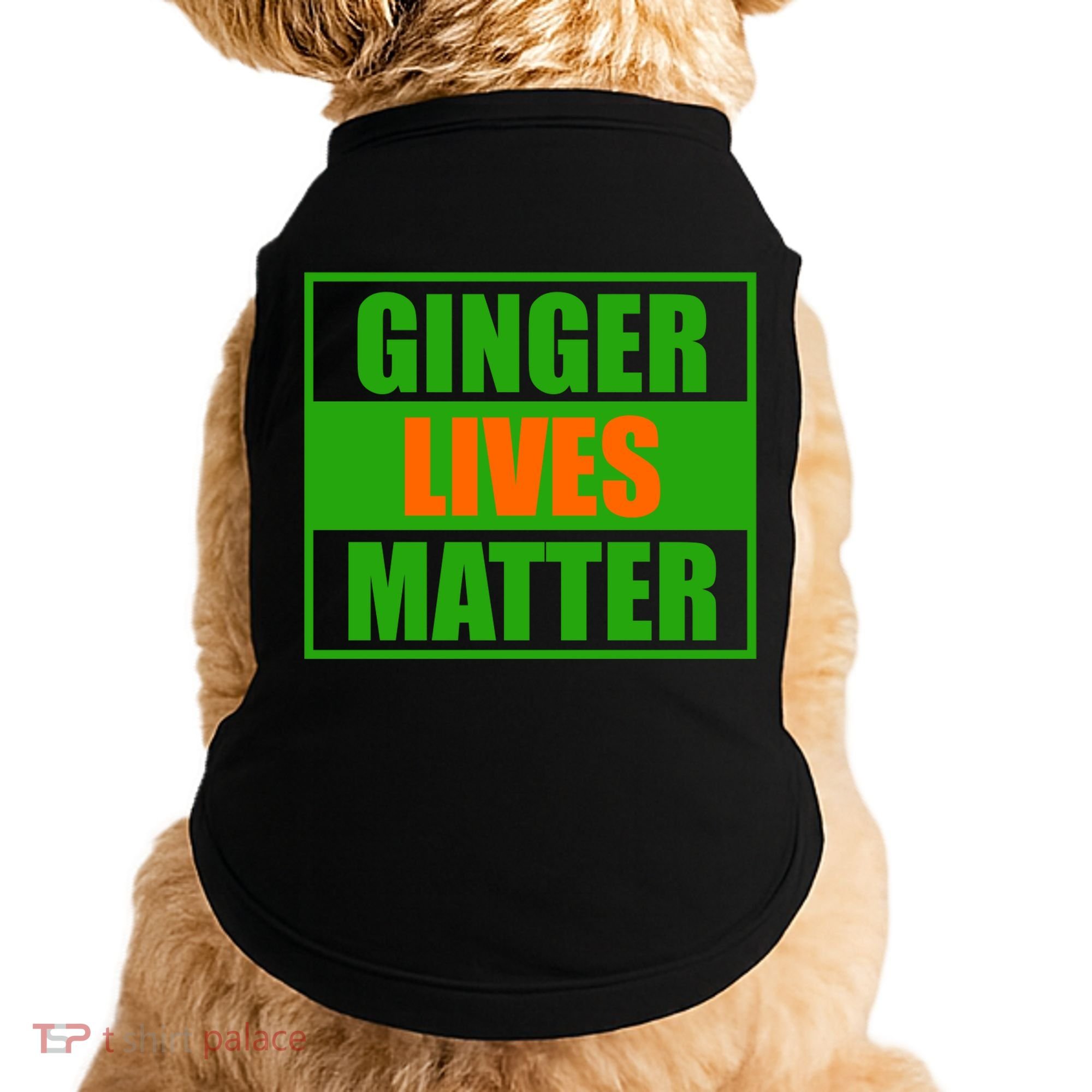 Ginger Lives Matter Doggie Tank
