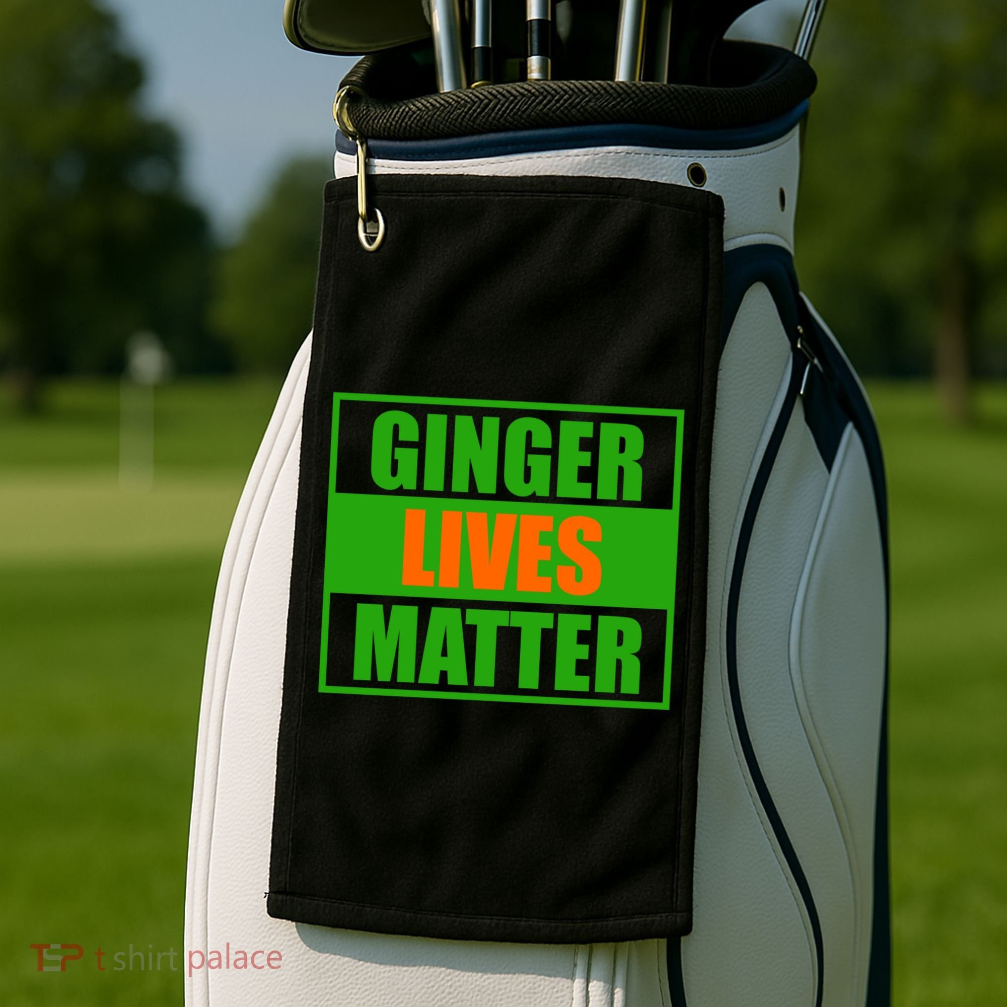 Ginger Lives Matter Golf Towel