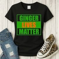 Ginger Lives Matter Women's T-Shirt thumb 3