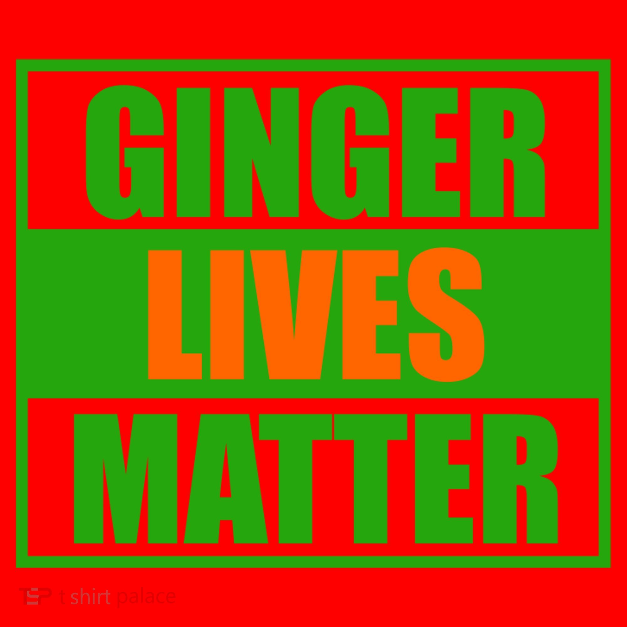 Ginger Lives Matter Santa Hat