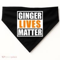 Ginger Lives Matter Funny Irish St Patrick's Day USA-Made Doggie Bandana thumb 0