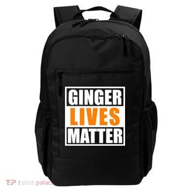 Ginger Lives Matter Funny Irish St Patrick's Day Backpack