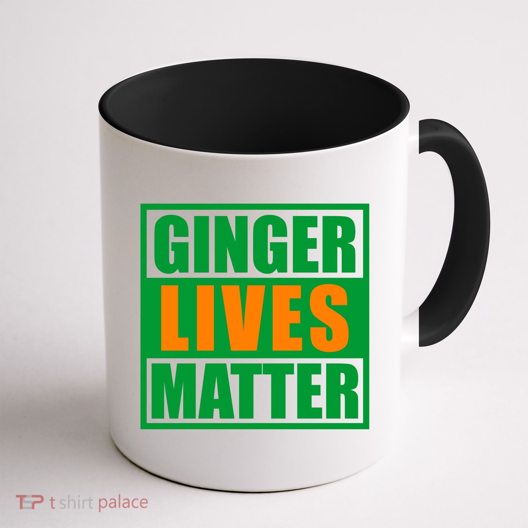 Ginger Lives Matter Funny Irish St Patrick's Day Coffee Mug