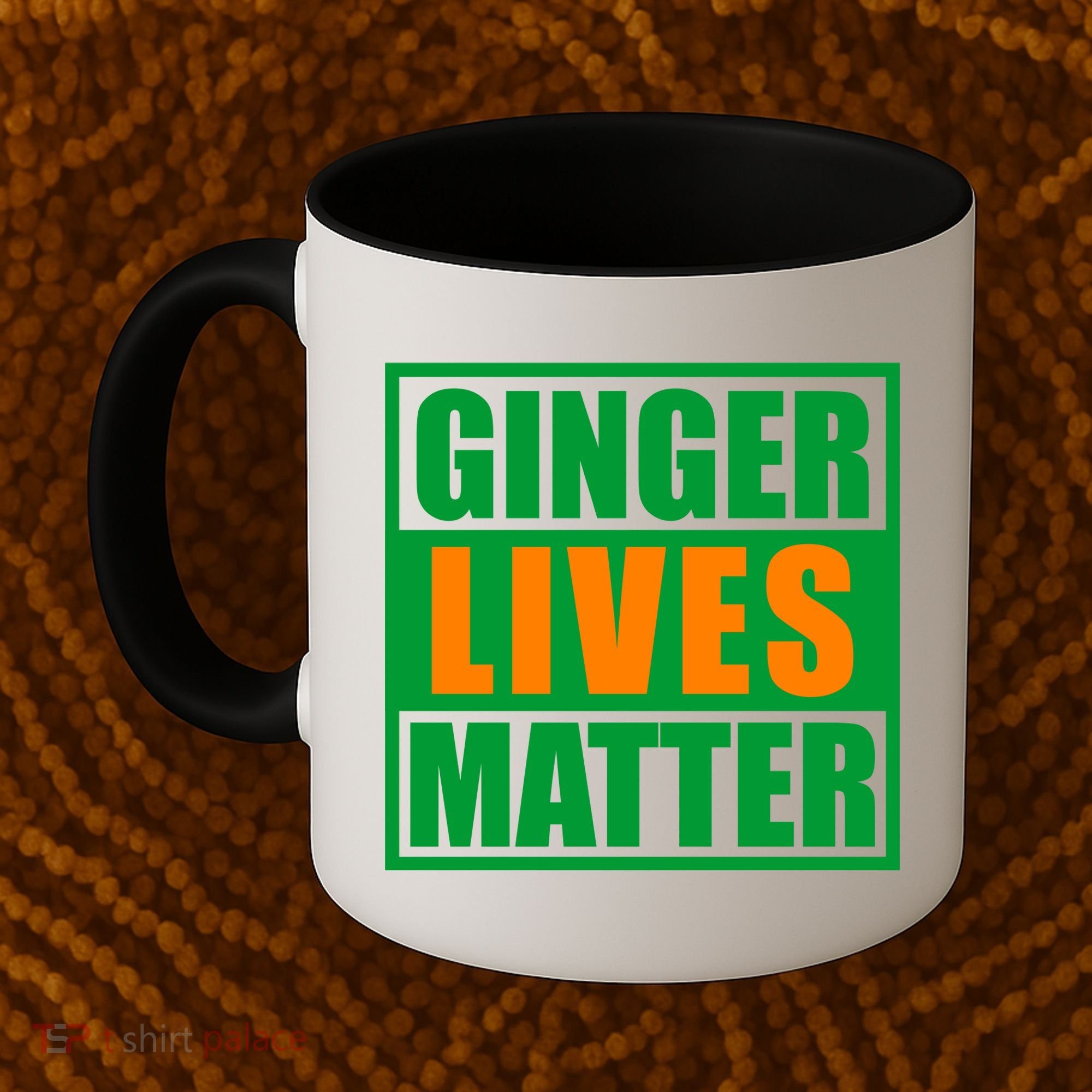 Ginger Lives Matter Funny Irish St Patrick's Day Coffee Mug