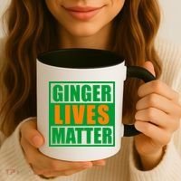 Ginger Lives Matter Funny Irish St Patrick's Day Coffee Mug thumb 3