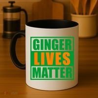 Ginger Lives Matter Funny Irish St Patrick's Day Coffee Mug thumb 4