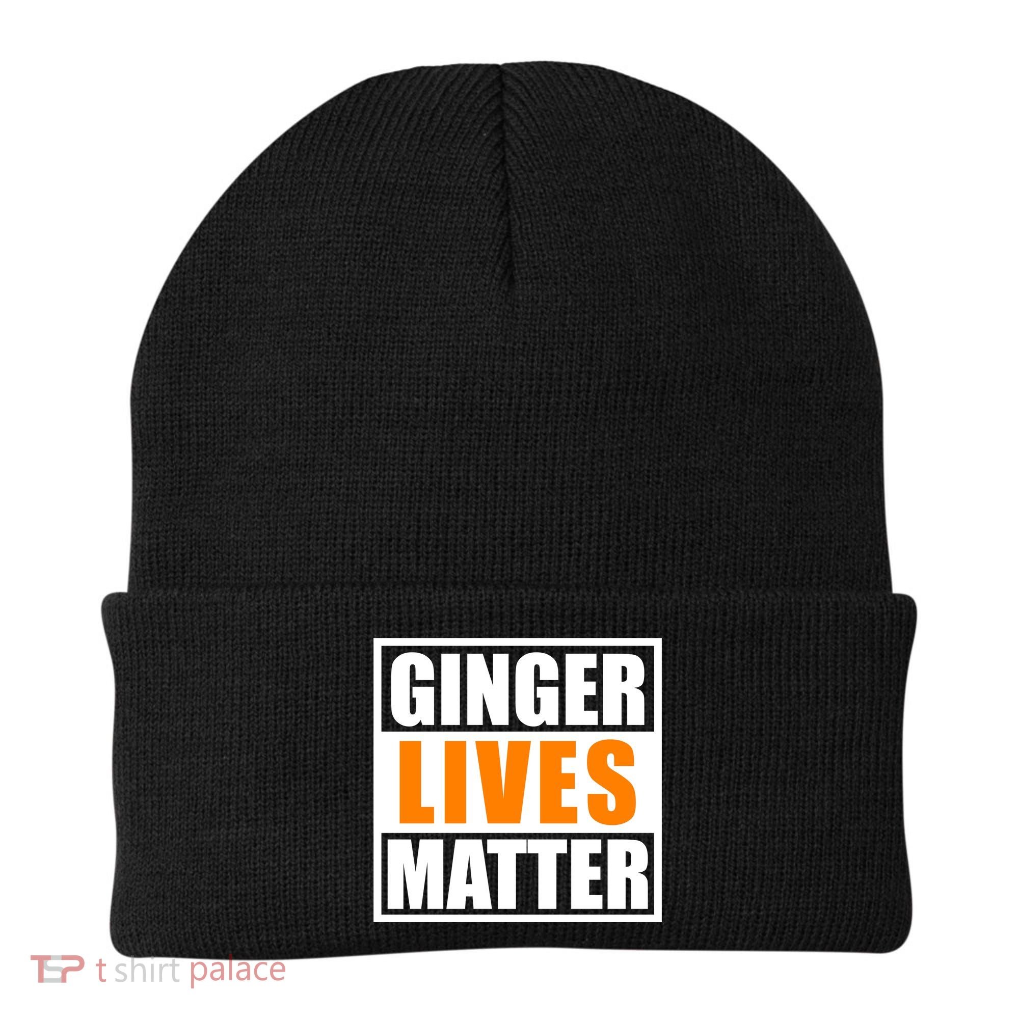 Ginger Lives Matter Funny Irish St Patrick's Day Beanie