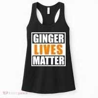 Ginger Lives Matter Funny Irish St Patrick's Day Women's Tank Top thumb 0